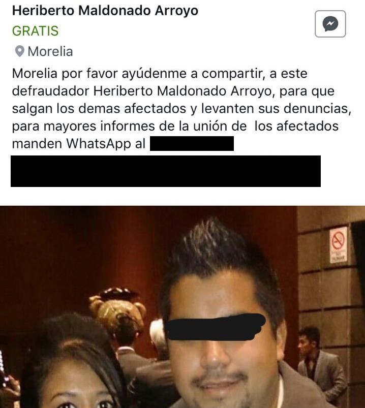 Morelianos detienen a presunto defraudador