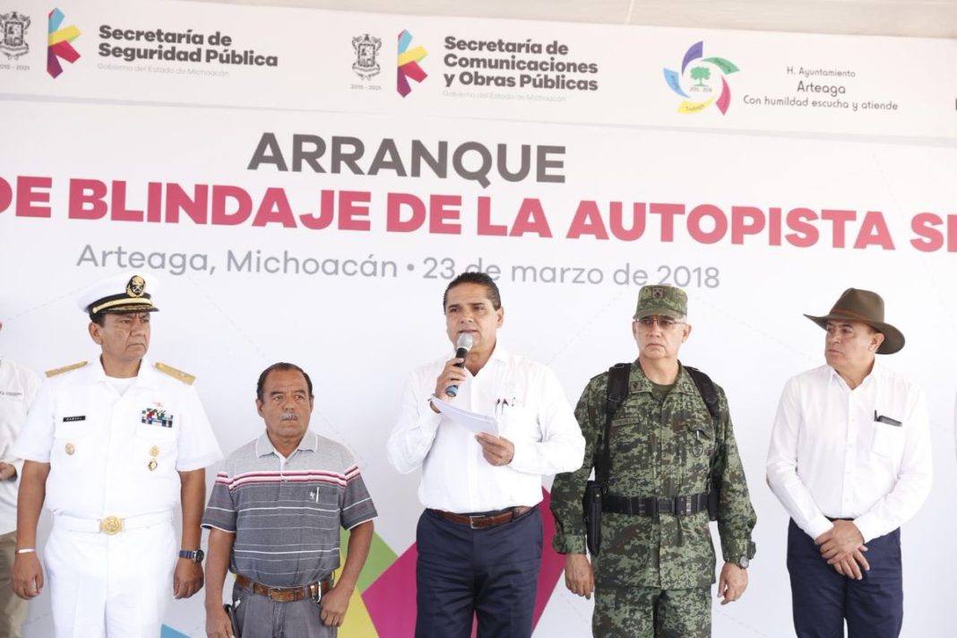 Marina, Ejército, Policía Federal y Michoacán resguardarán la autopista Siglo XXI