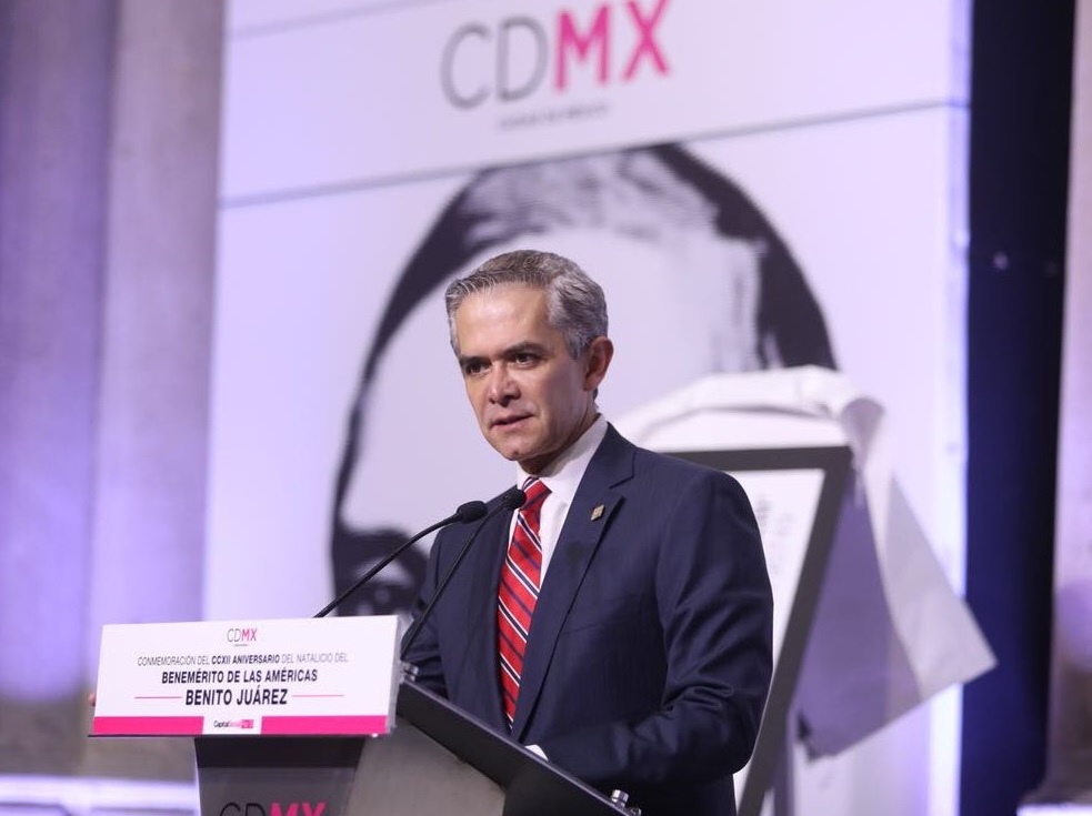 Anuncia Mancera que dejará la jefatura de la CDMX