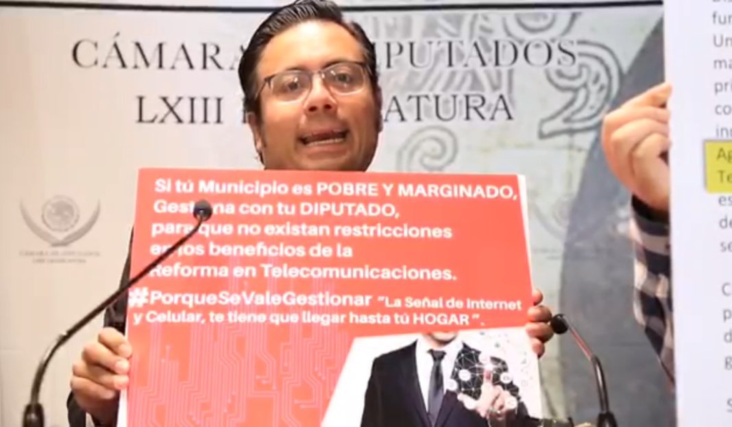 Pide Noé Bernardino garantizar beneficios de telecomunicación en Michoacán