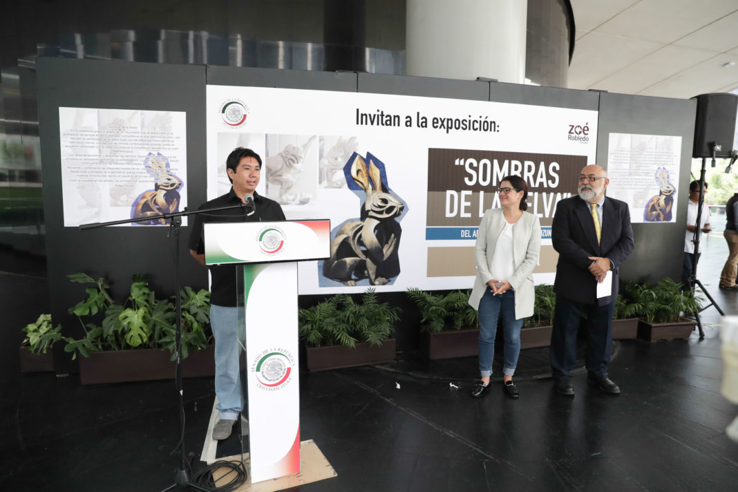 Senado inaugura exposición “Sombras de la selva”