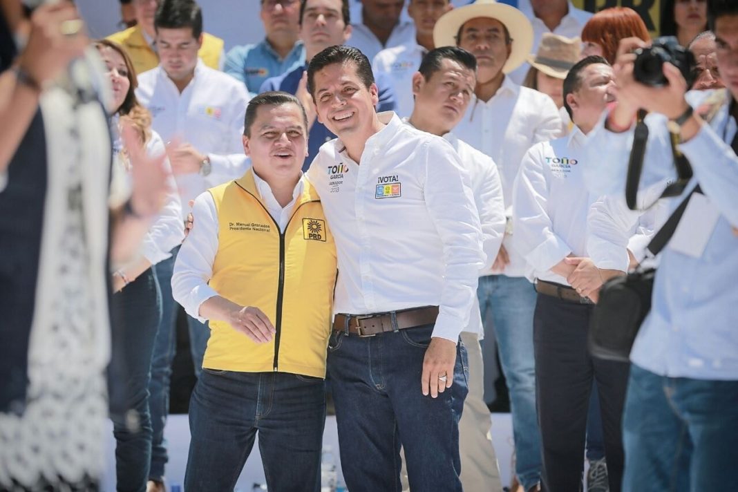 Anaya a 6 puntos de AMLO, asegura líder nacional del PRD