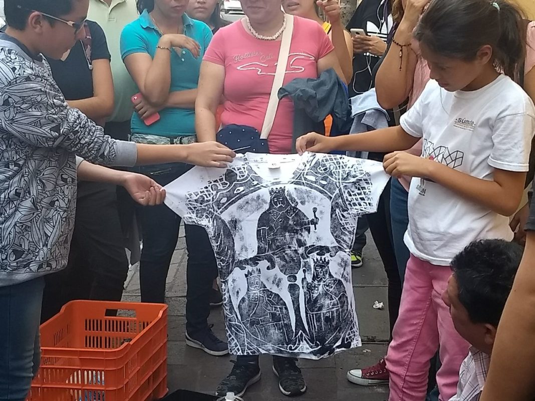 Un pedazo de Morelia en la ropa