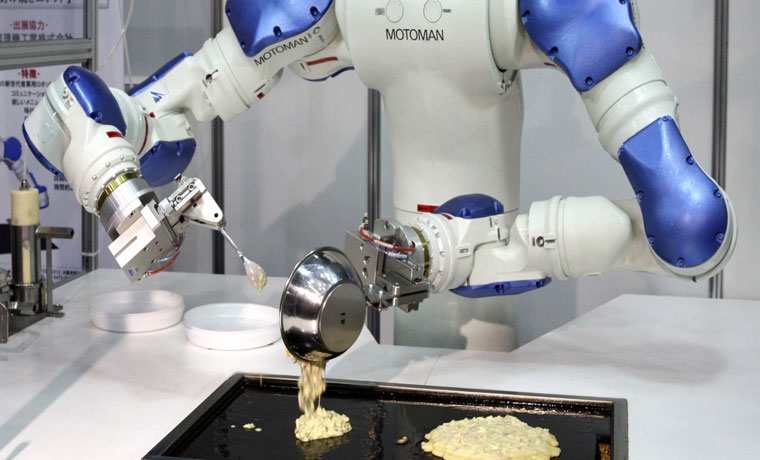 Construirán robot capaz de cocinar