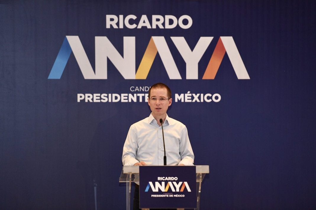 Reitera Anaya que buscará la paz para México