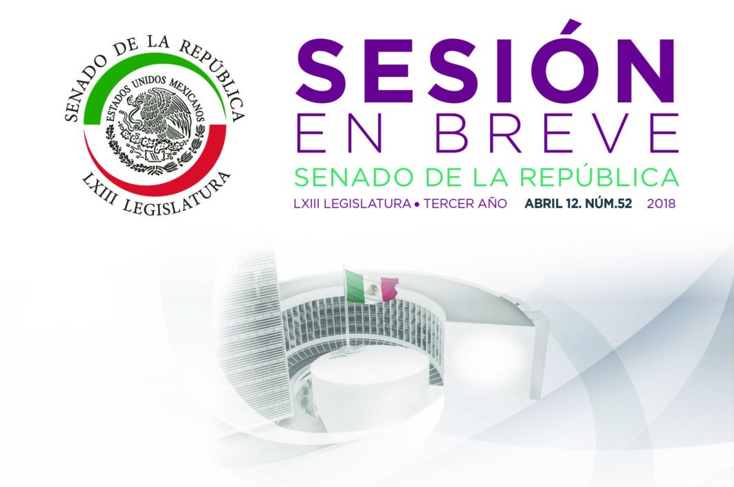 Resumen de la Sesión del senado de la República