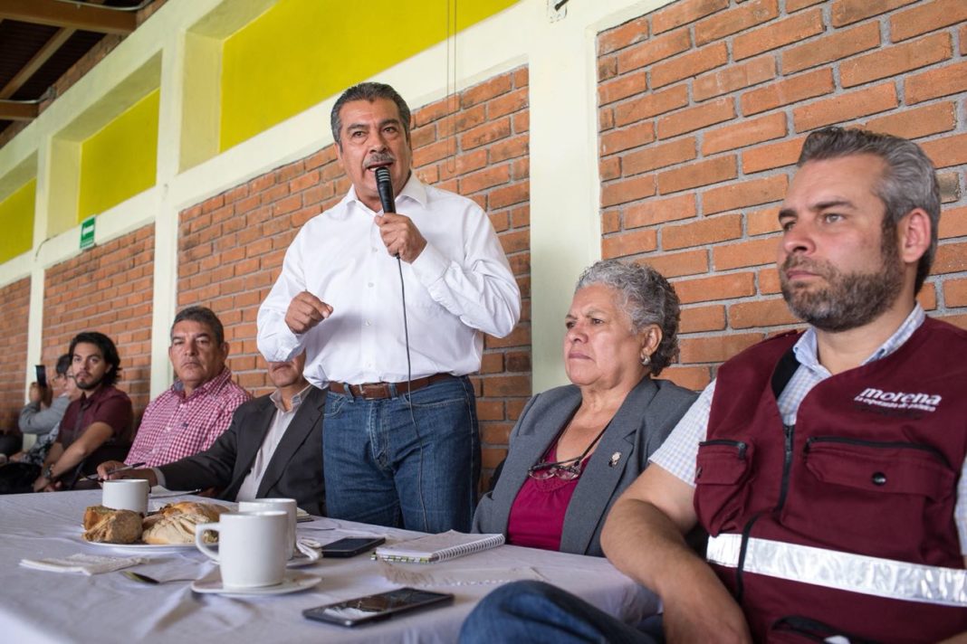 Raúl Morón fortalece las estructuras de Morena en Morelia