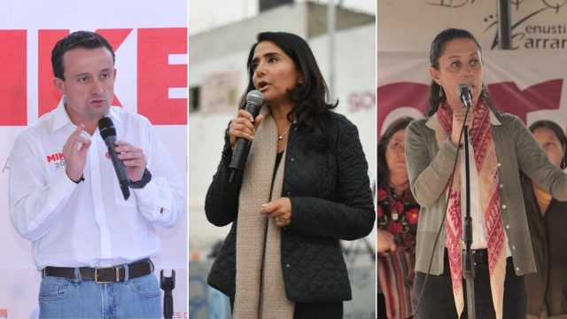 Debatirán hoy candidatos a jefatura de CDMX