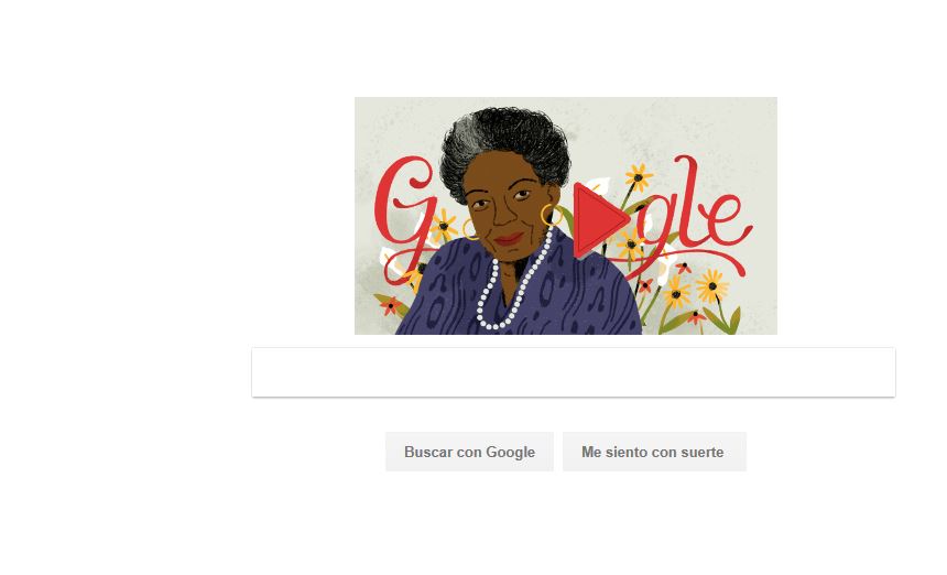 Google recuerda a Maya Angelou