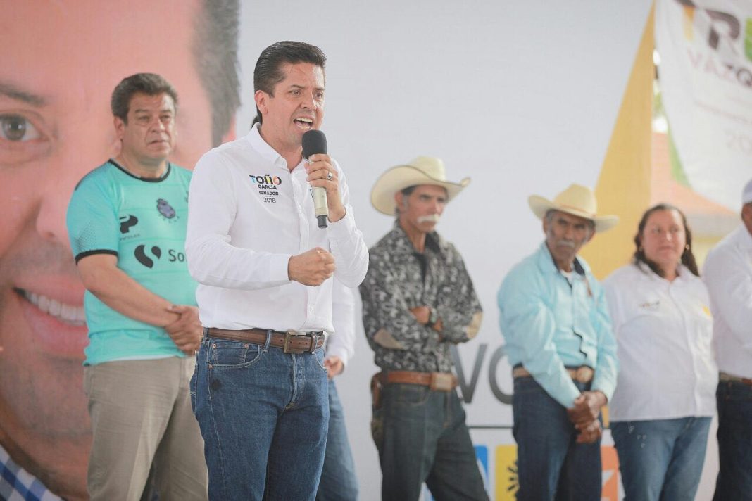 Llama Toño García a votar para lograr el cambio que México necesita