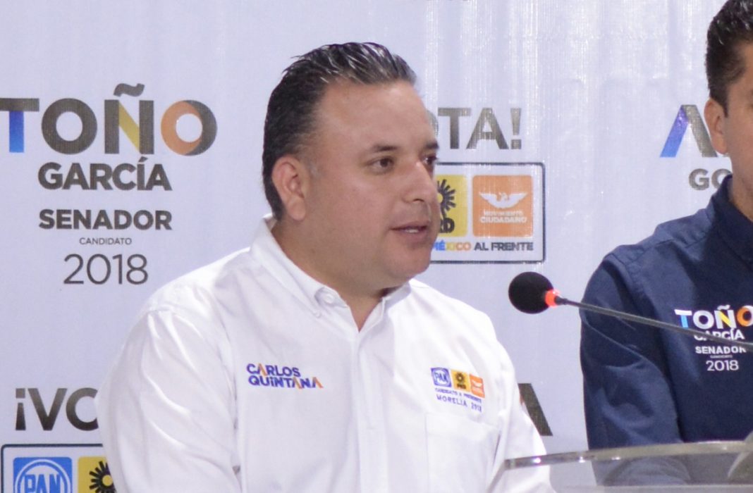 Carlos Quintana convoca a firmar pacto por la seguridad