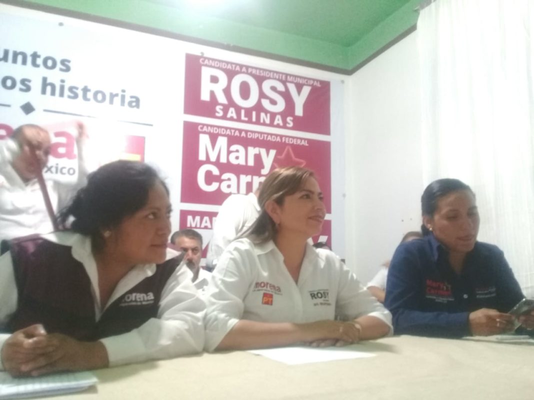 Morena ha levantado fe, confianza y esperanza: Rosy Salinas