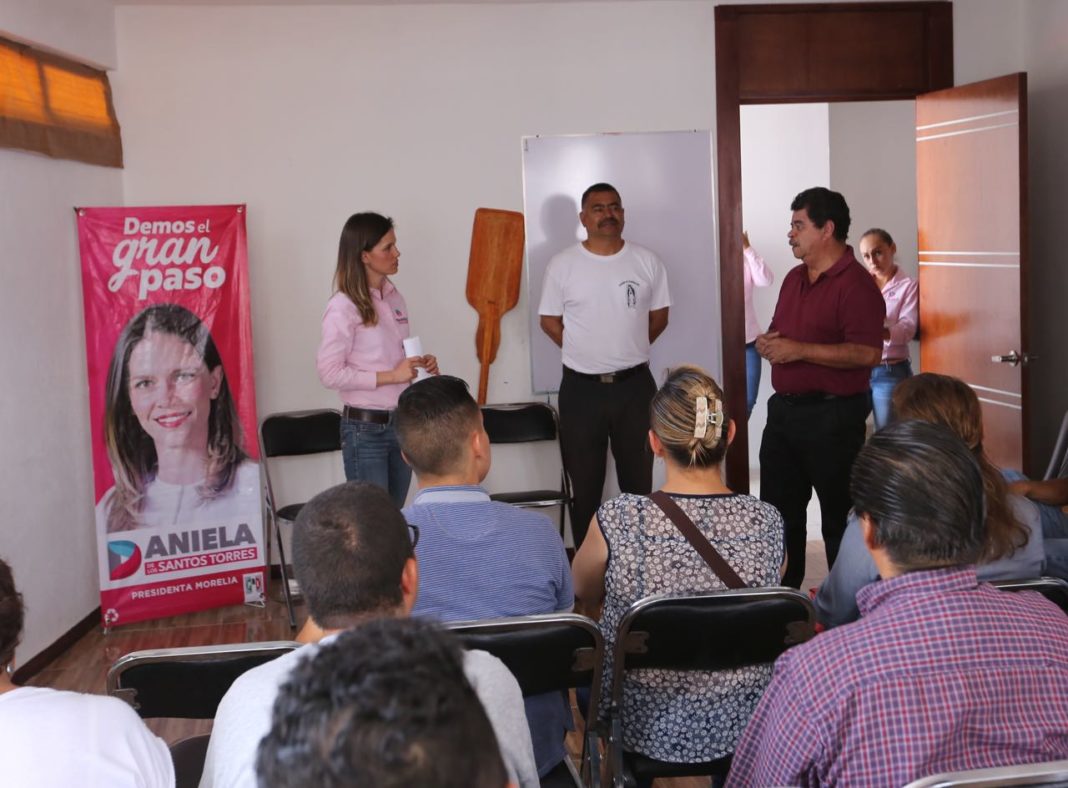 Compromete Daniela de los Santos a privilegiar a proveedores locales