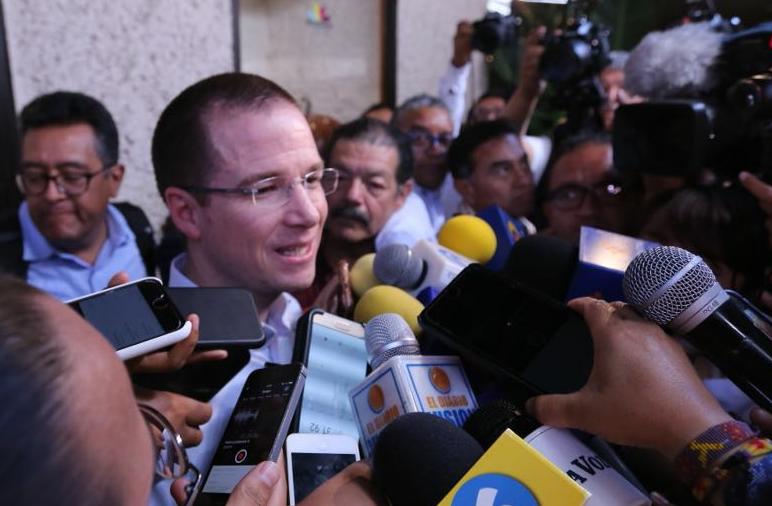 Respalda Ricardo Anaya candidatura de Toño García