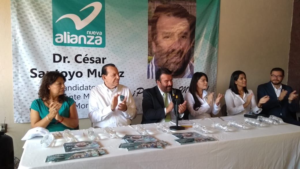 Educación, seguridad e inversión, propuesta de NA para Morelia