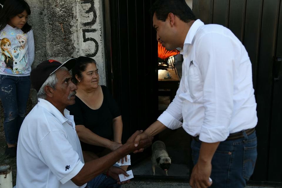 Olivo López comprometido con la seguridad de los morelianos