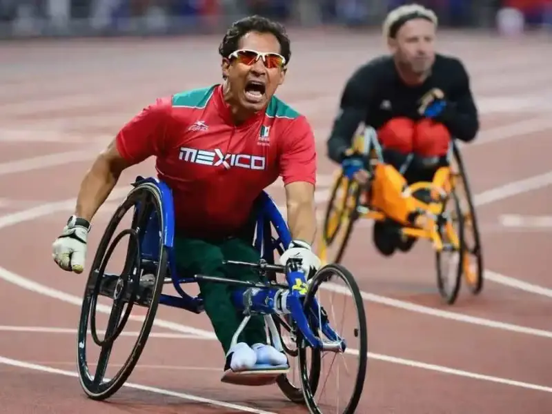 El atleta paralímpico Salvador Hernández Mondragón ganó oro en el Grand Prix de Para Atletismo Nottwil 2018 en Suiza en la prueba de 100 metros T-52 y continúa su camino rumbo a Tokio 2020