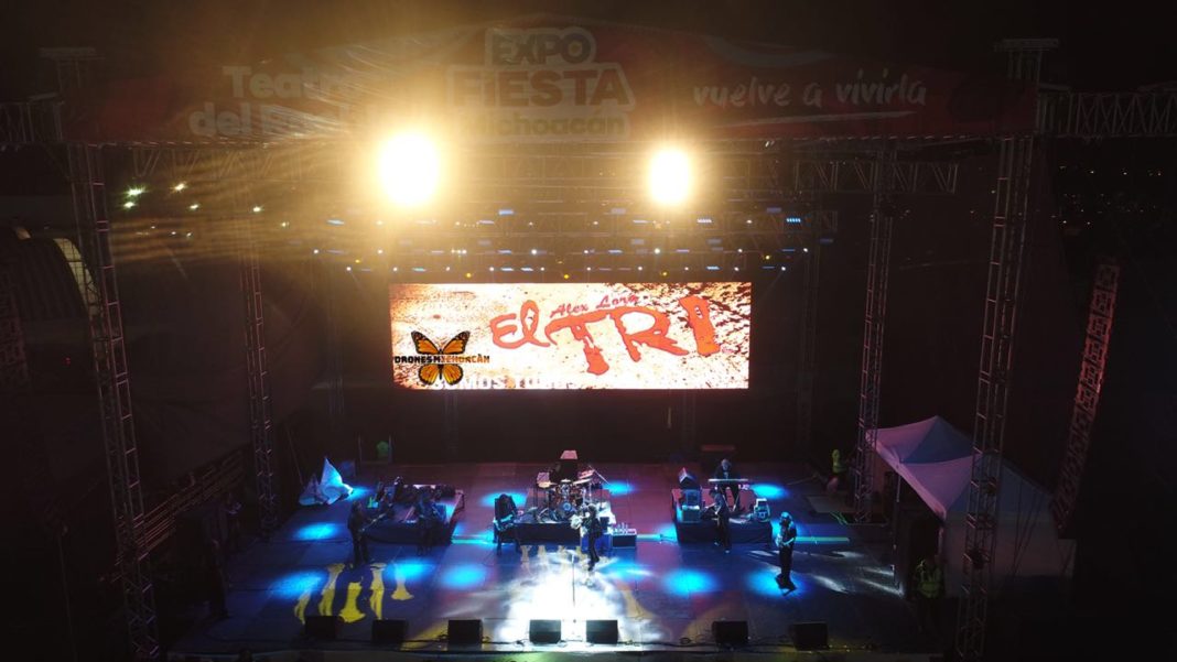Cimbra el Rock del Tri la Expo Fiesta Michoacán 2018