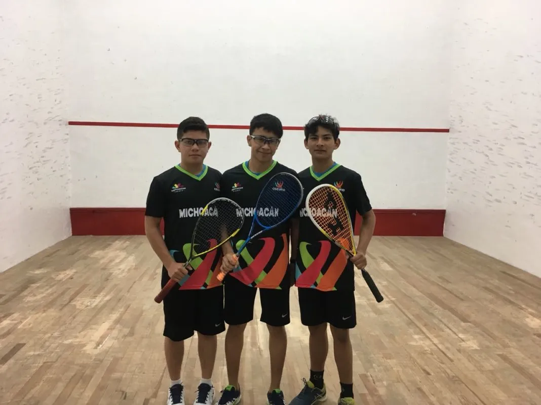 Squash cierra con dos bronces para Michoacán en la ON’18