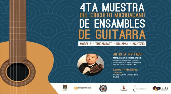 Invita Miguel Ángel Villegas a la 4ta Muestra de Ensambles de Guitarra