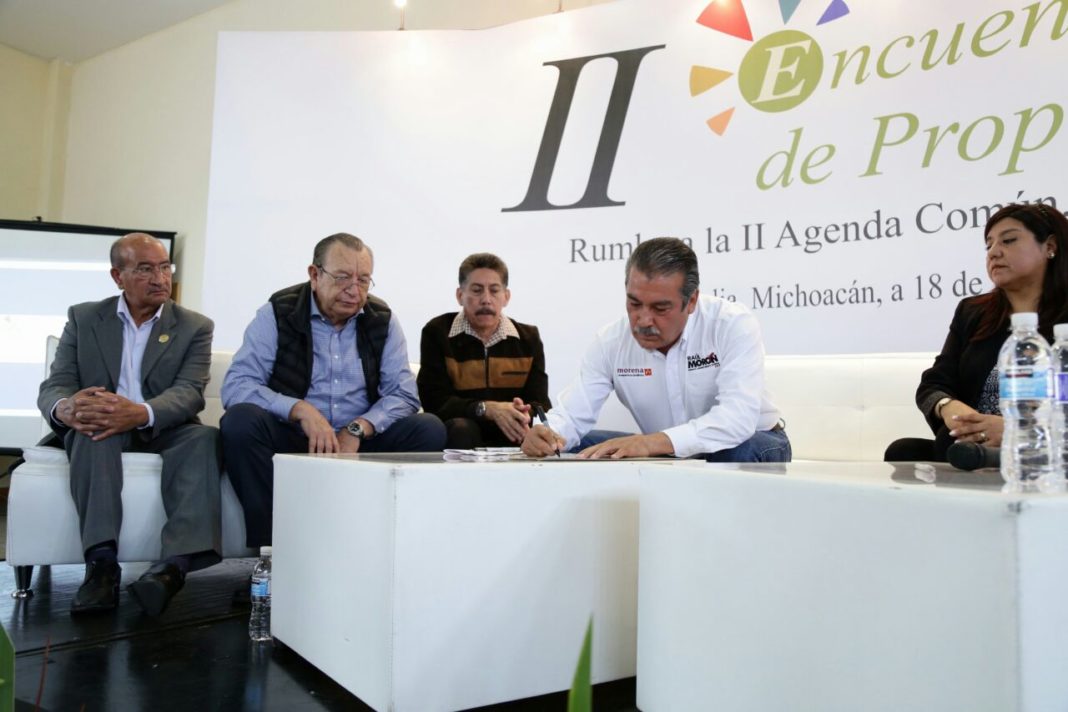 Compromete Morón agenda común con morelianos