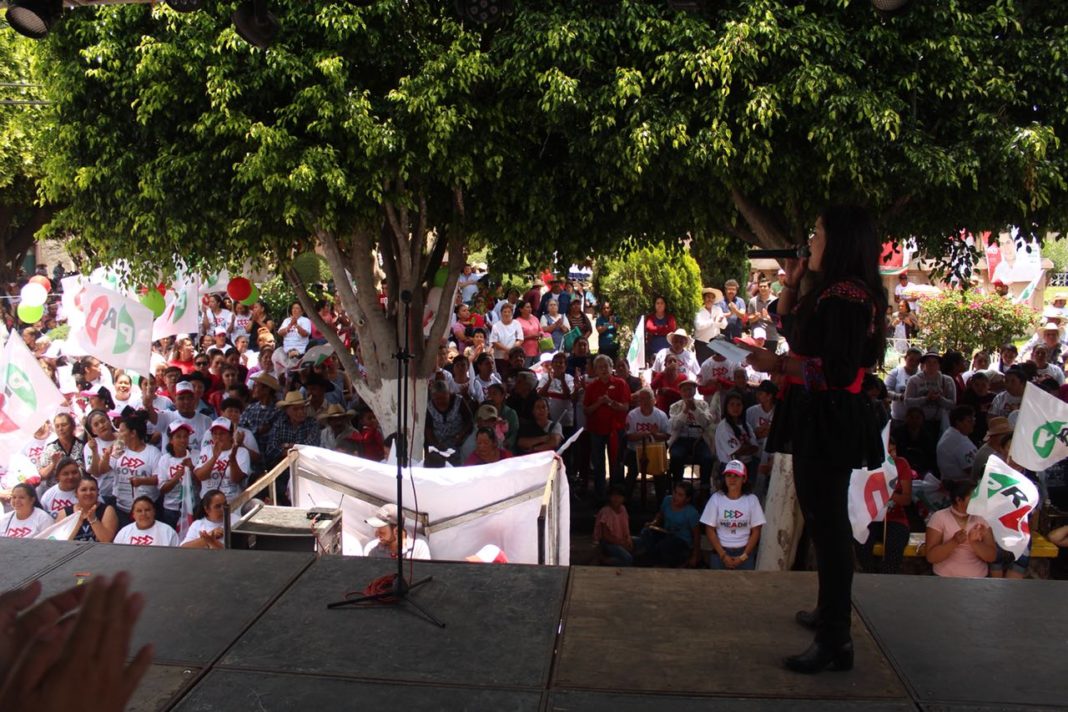 Electores de Chucandiro, Zinápecuaro e Indaparapeo cierran filas con Xóchitl Ruiz