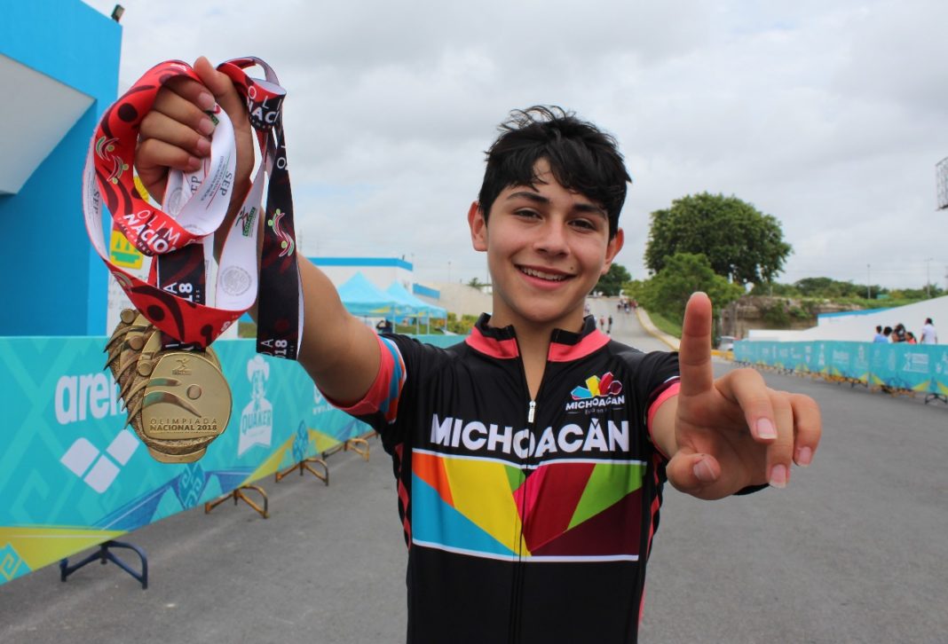 Manuel Romero tetracampeón de oro en la Olimpiada Nacional 2018