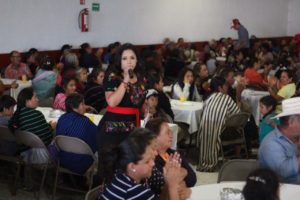 Quiroga brinda respaldo a Xochitl Ruiz