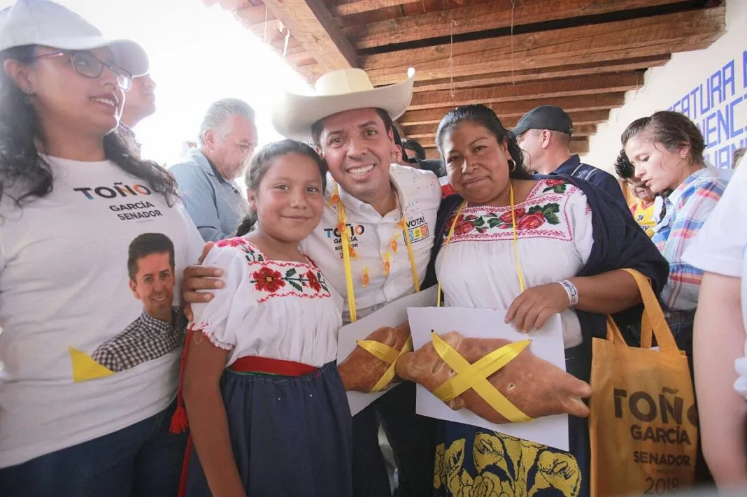 Seré una voz de los indígenas en el Senado: Toño García