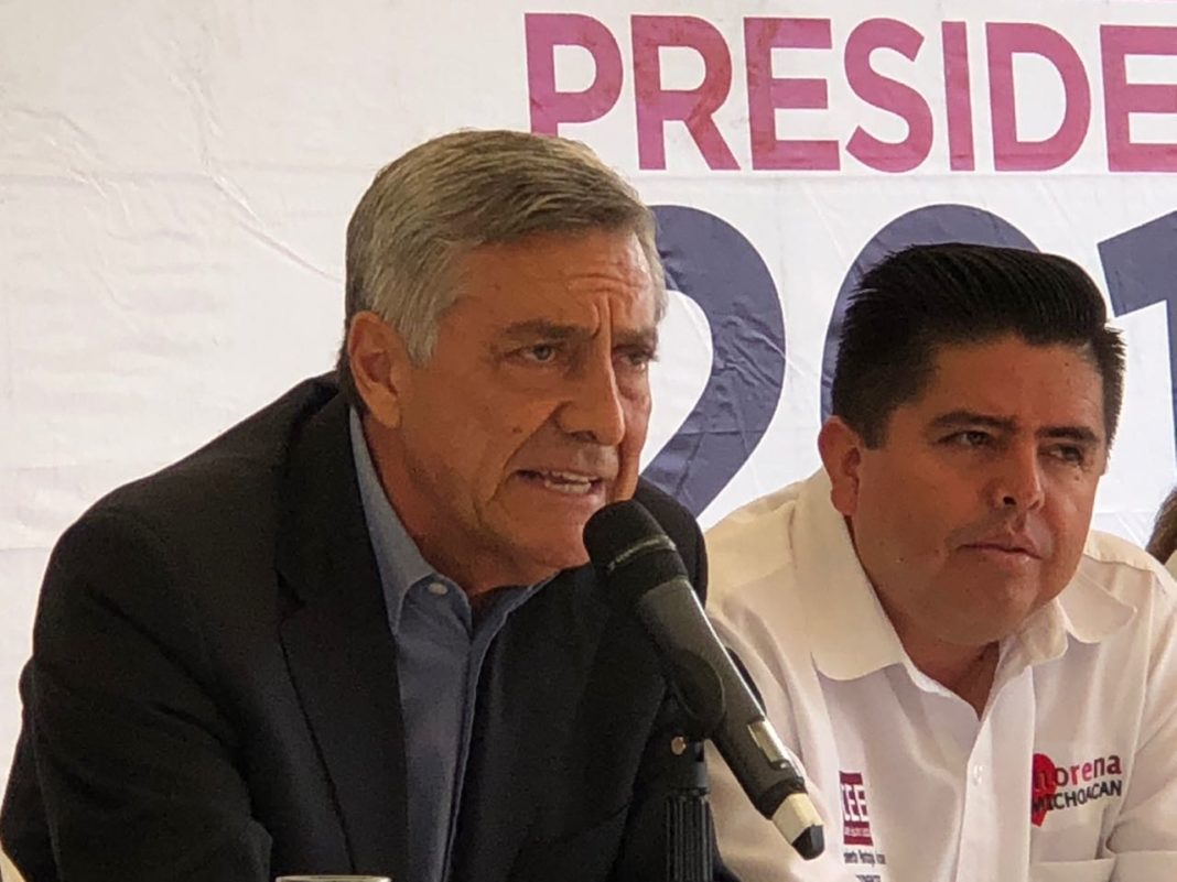 Fuera hampones electorales de Michoacán: Cristobal Arias