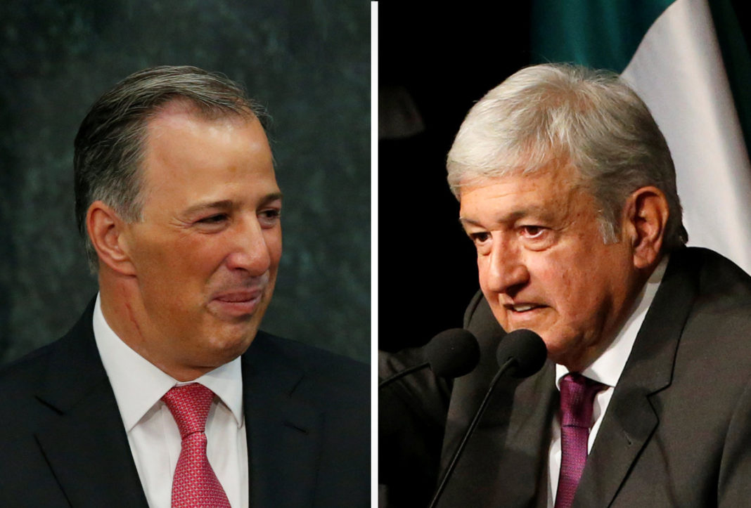 Meade y AMLO; PRI y MORENA mediarán fuerzas este día en Morelia