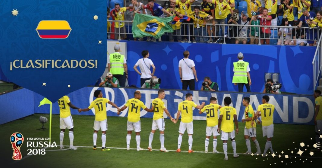 Colombia con lo mínimo avanza a octavos de final