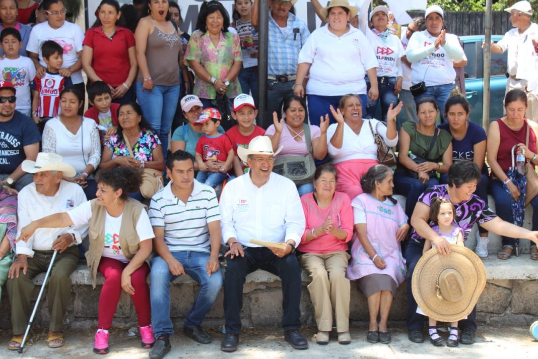 Confían habitantes de la zona rural de Morelia en experiencia de Wilfrido Lázaro