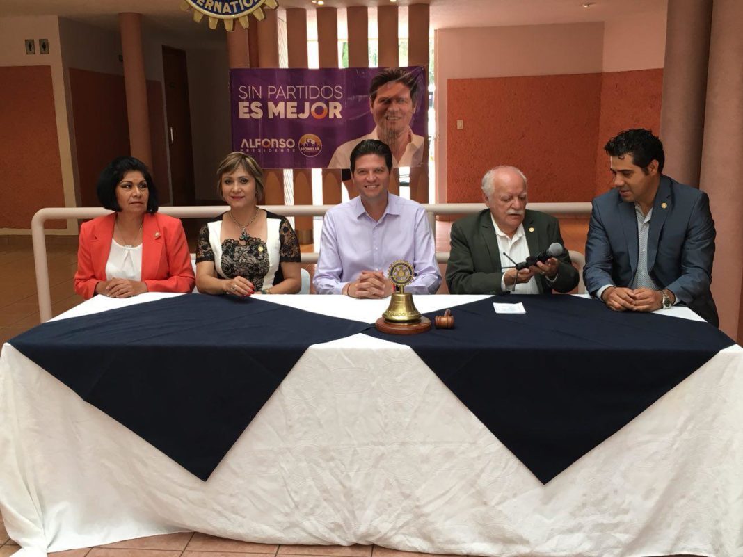 Alfonso Martínez afianza relaciones con integrantes de ocho Clubes Rotarios de la ciudad