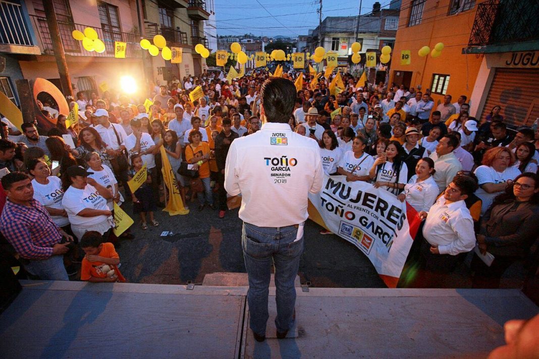 Frente por México arrasará en Morelia: Toño García