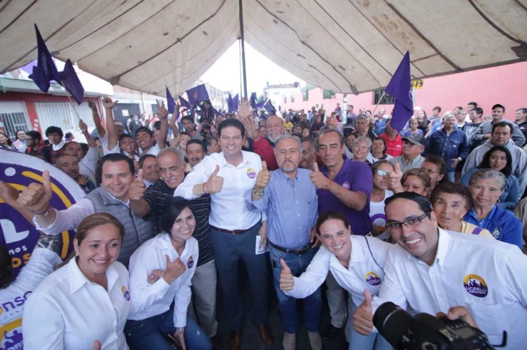 Alfonso, muestra de su compromiso con los morelianos, reconocen en Colonia Guadalupe