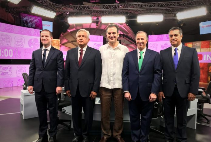 candidatos-tercer-debate-presidencial El formato permitió un ejercicio de mayor diálogo entre los candidatos