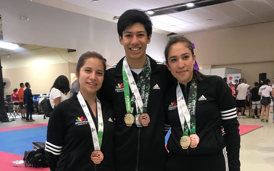 Jornada de oro, plata y bronce para Michoacán en el TDK