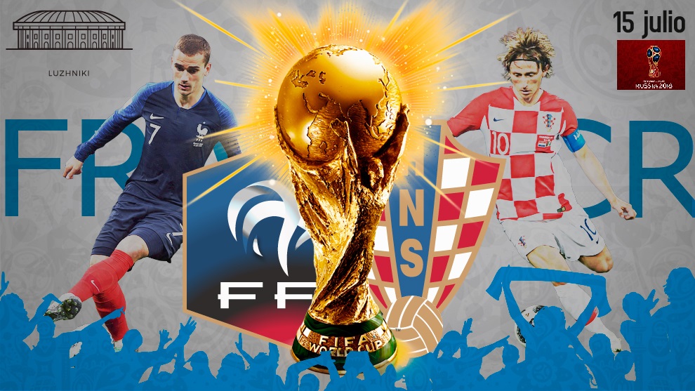 La Final: Francia vs Croacia