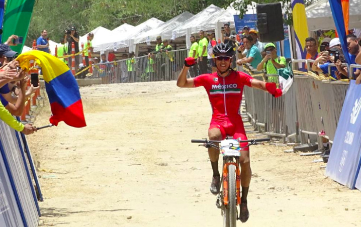 México domina el ciclismo de montaña de Barranquilla 2018