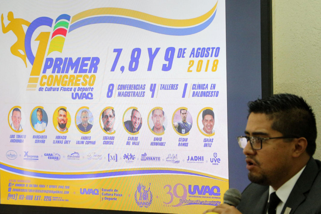 UVAQ anuncia su 1er Congreso de Cultura Física y Deporte