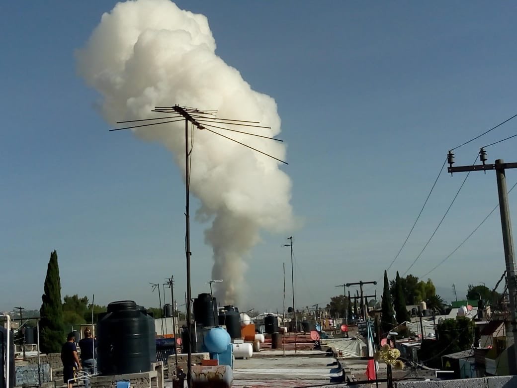 Reportan explosión en el Estado de México