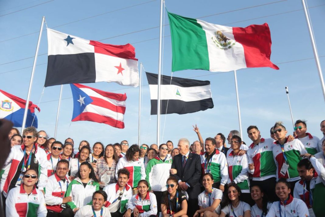 México iza su bandera en Barranquilla