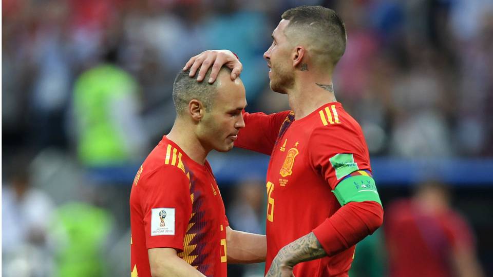 Iniesta dice adiós a la selección de España