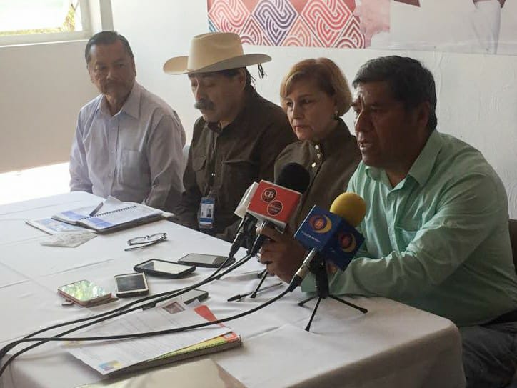 Blanca Piña interlocutora de indígenas con gobierno