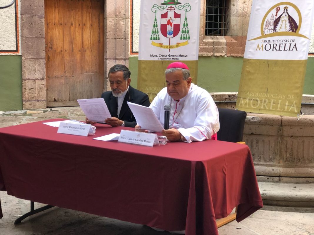 Arzobispo de Morelia representará a la Iglesia Católica en foros de pacificación