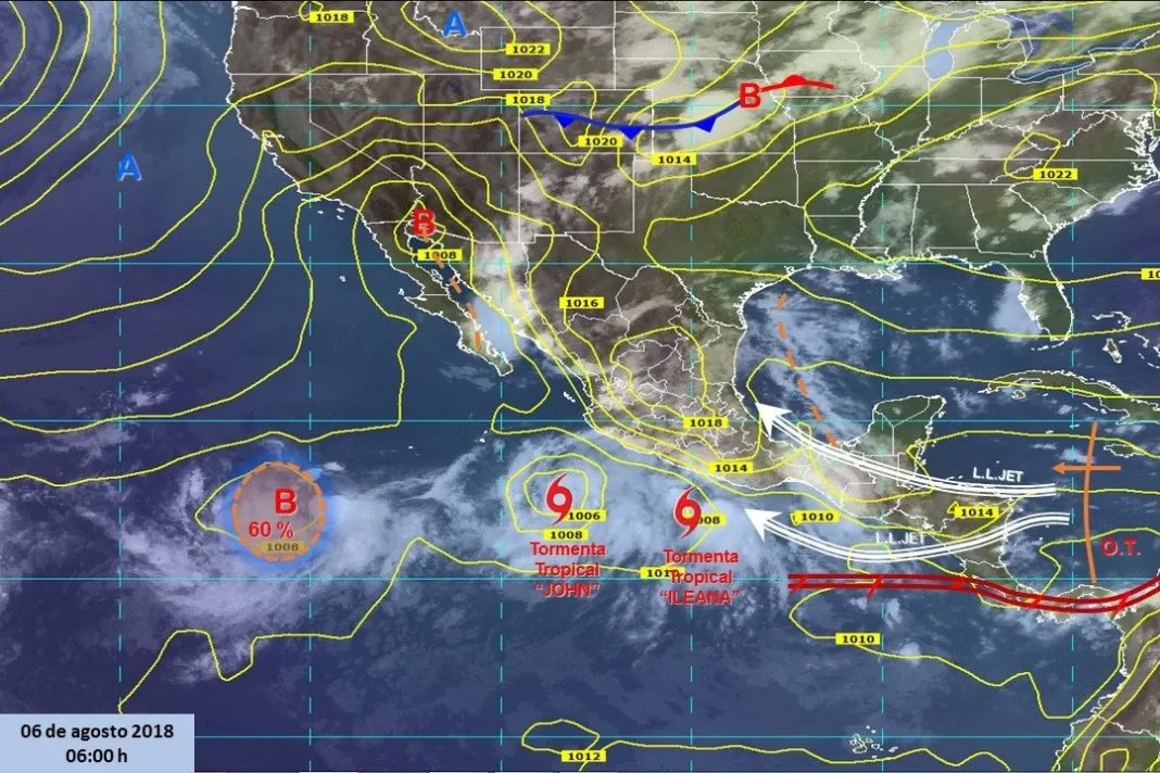 En alerta PC Estatal ante tormenta tropical “Ileana”