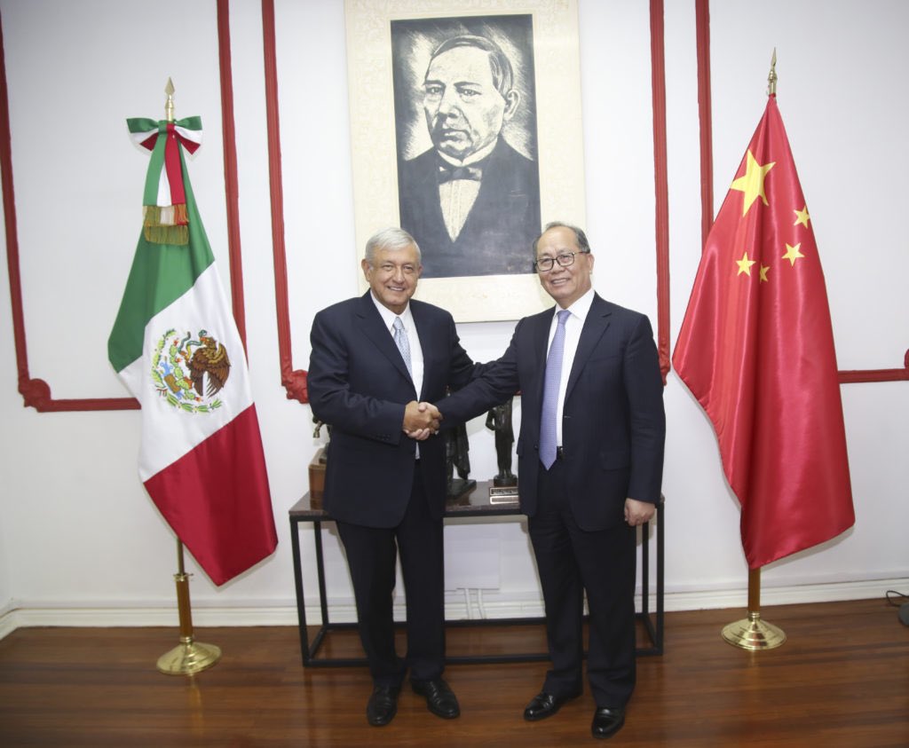 Buscan AMLO y China impulsar comercio bilateral