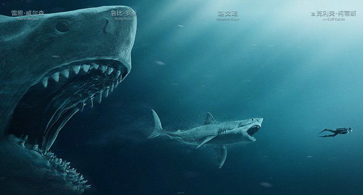 "Megalodón" la película más taquillera de México