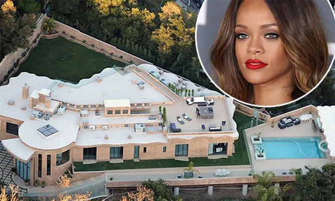 Por tercera vez en el año, roban casa de Rihanna